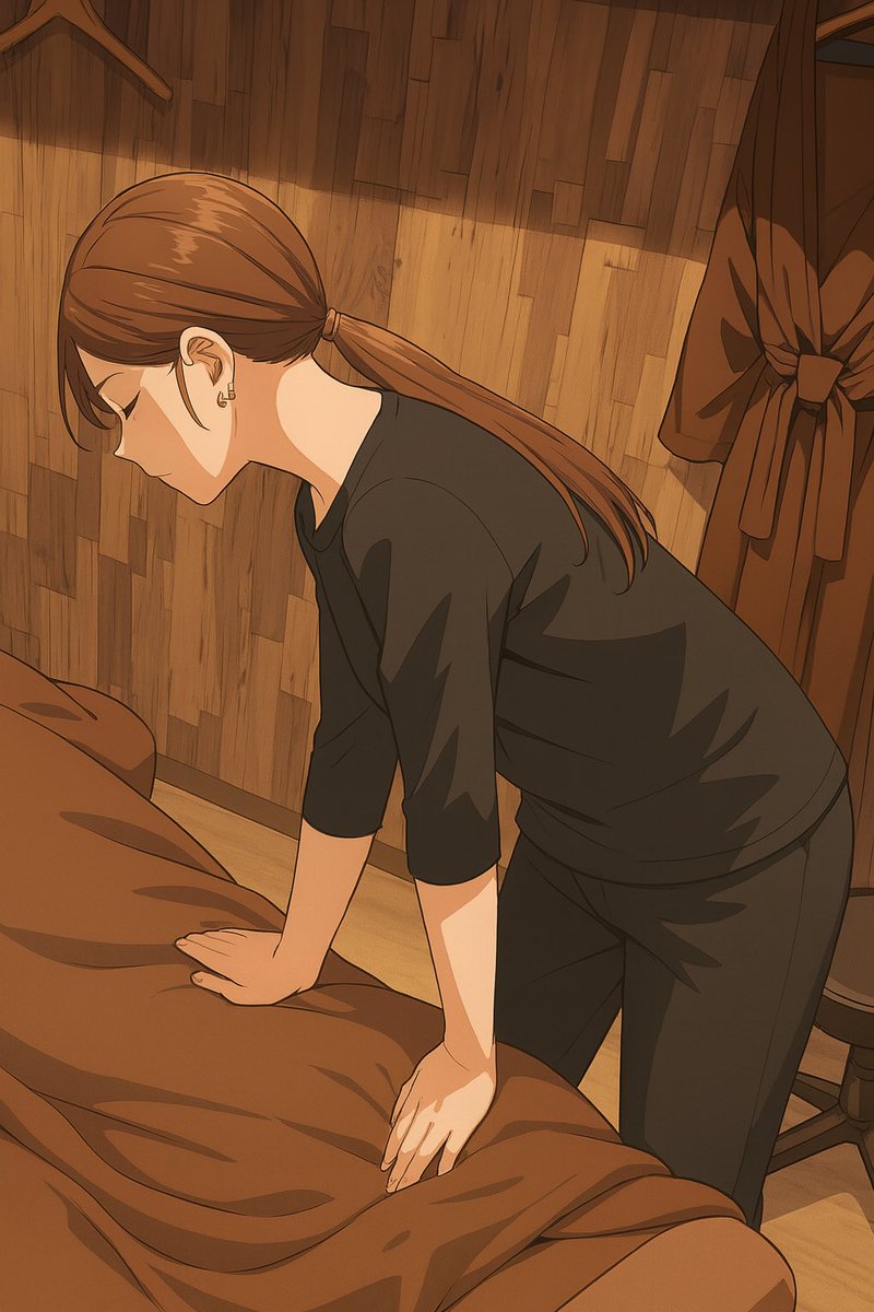 お客様の身体としっかり向き合う時間が好き。
技術も心も、もっと磨いていきたい。
今日もありがとうございました。

おか
#大阪 #セラピスト #ボディケア