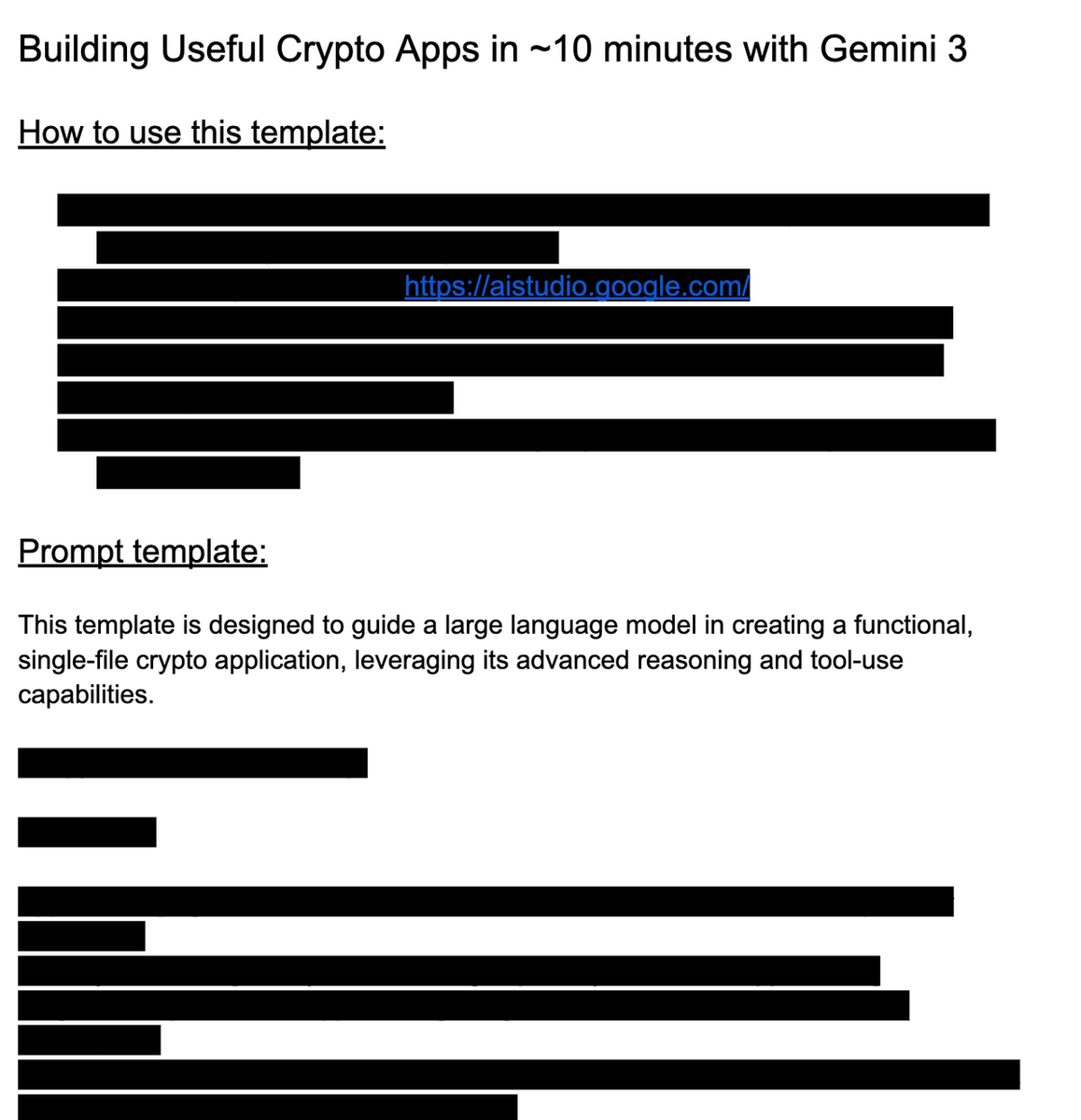 milesdeutscher's tweet photo. Gemini 3 is cracked.

The Vibe Coding upgrade is massive - and I’ve been using it to build mini crypto apps all week.

In my *free* Telegram, I revealed my full guide to building useful crypto apps in <10 minutes with Gemini 3.

The template is live now.👇
https://t.co/SKHnt5wclG https://t.co/GAtgghKIBA