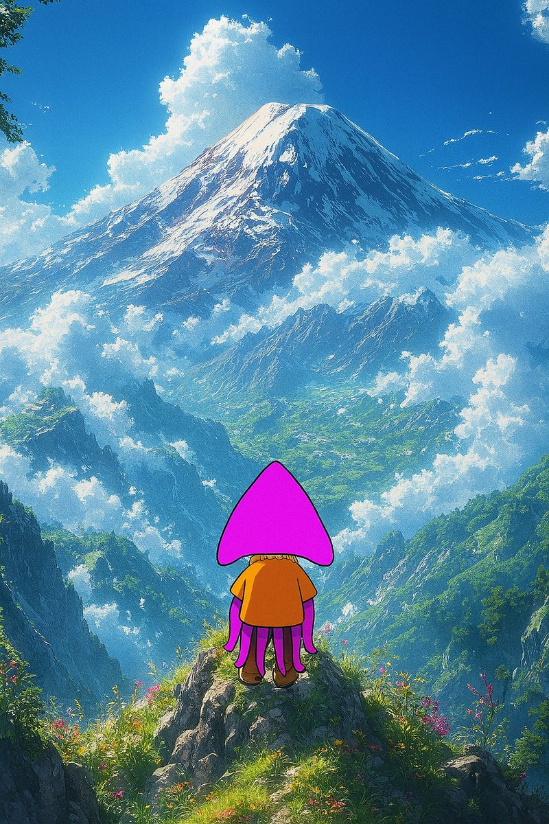 The future with <a href="/Squid_Grow/">SquidGrow ®</a> is beautiful 🌊🦑🏔️