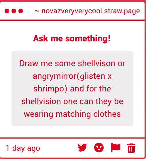 meowsrzz's tweet image. Strawpageeeeee yayyyyyy

novazveryverycool.straw.page

#dandysworld
#shellvision
#shellevision
#angrymirror