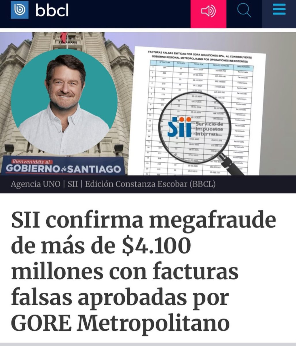 cherrAL62's tweet image. Chile tiene que eliminar definitivamente el cargo de gobernador, todas las oficinas de Gobiernos Regionales (cargo creado para fraudes). Eliminándolos habría dinero suficiente para mejorar el sistema de salud en regiones.
Cada gobernación gasta al año más de $1600 millones.