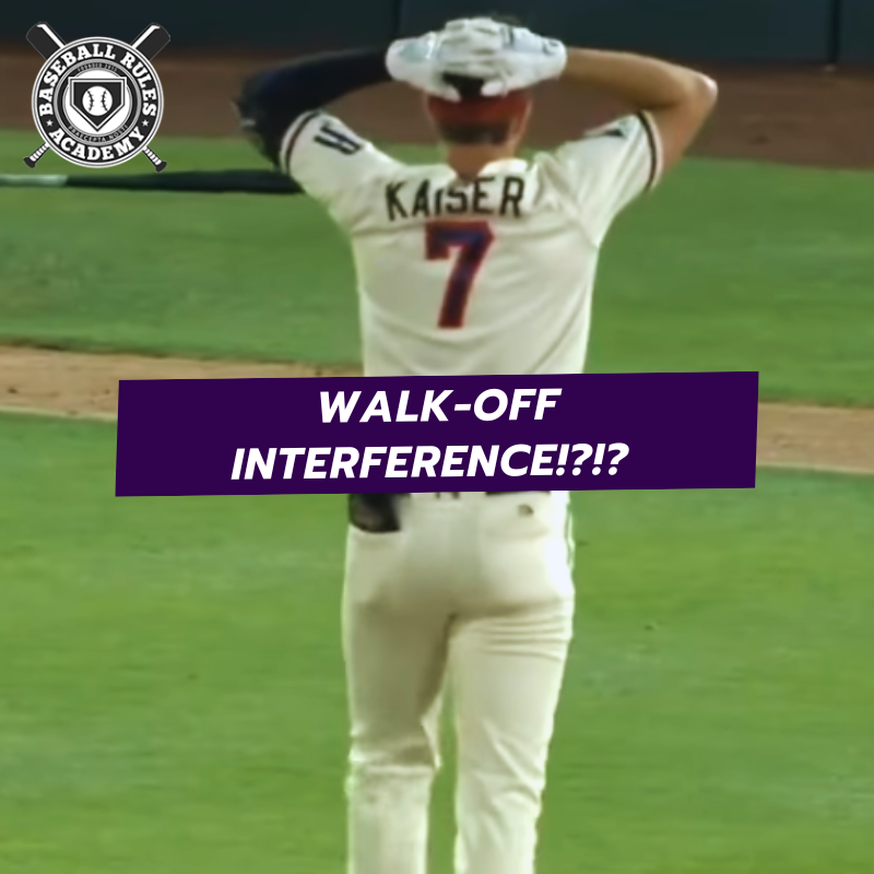 Baseball Rules Acdmy tweet media