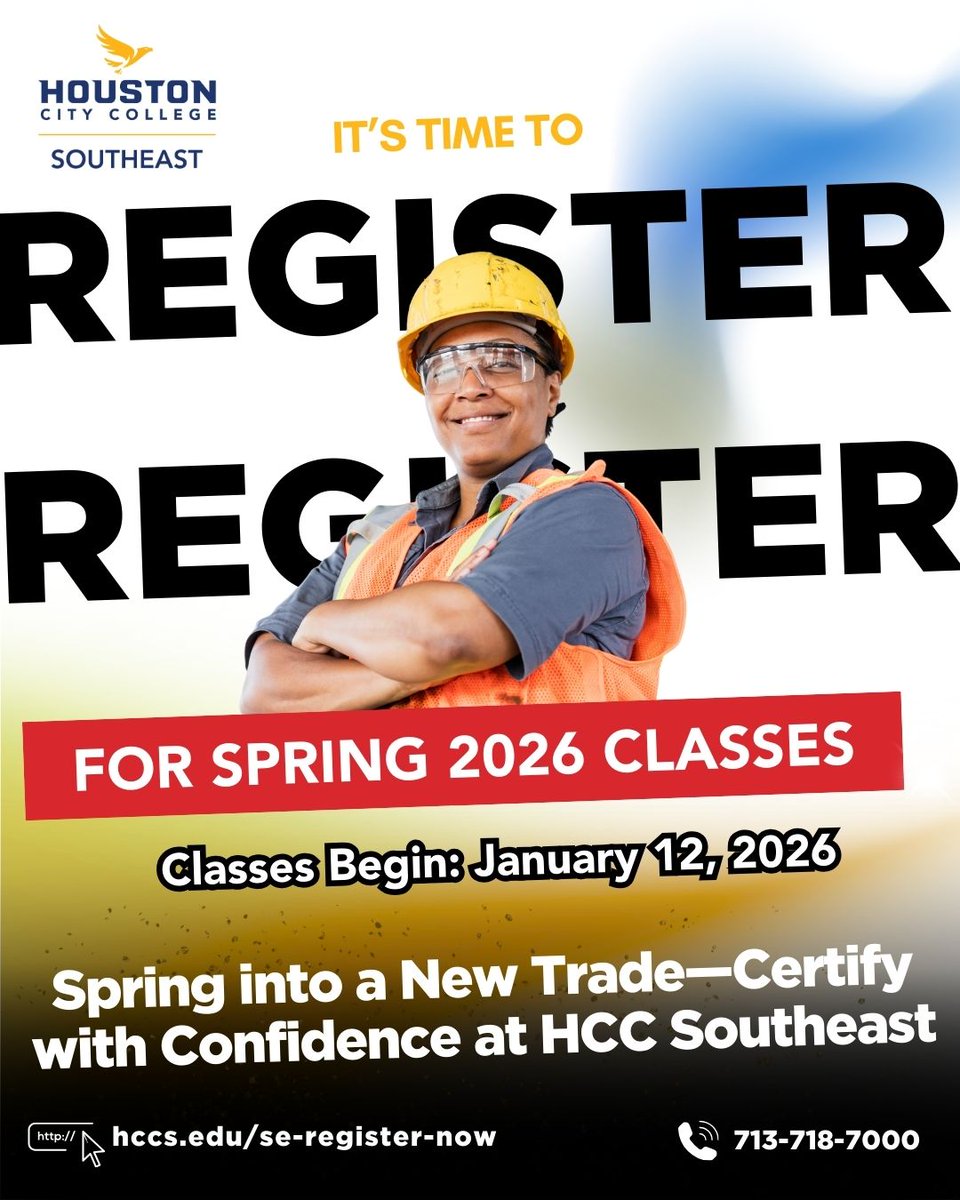 hccsecollege's tweet image. 📚 Get Ahead: Spring Enrollment is Open! Plan your success! Register for Spring classes at HCC Southeast today. The semester officially kicks off on January 12. Don&apos;t miss out on securing your courses! ➡️
#HCCSoutheast #RegistrationOpen #SpringSemester #CollegeGoals