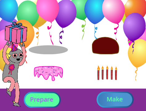 CodeClubAus's tweet image. In some countries it is National Cake Day.  What a great time to have a go at our mini project Let&apos;s Celebrate.  A project designed to teach the broadcast code block, it only take 15-30 minutes to complete and is a lot of fun.  

codeclubau.org/projects/lets-…