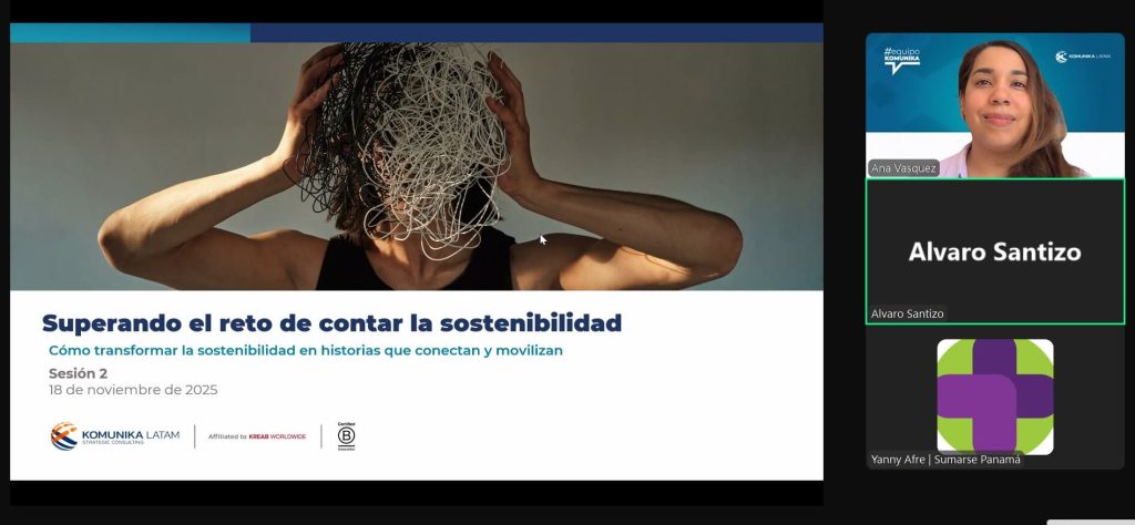 Sumarse's tweet image. ¿Cómo hacemos que la sostenibilidad sí conecte?
Aprende más sobre el Circuito de Comunicación Estratégica: superando el reto de contar sostenibilidad, cuando las historias movilizan. 
¡Solo en nuestro Boletín Semanal!

sumarse.org.pa/circuito-de-co…