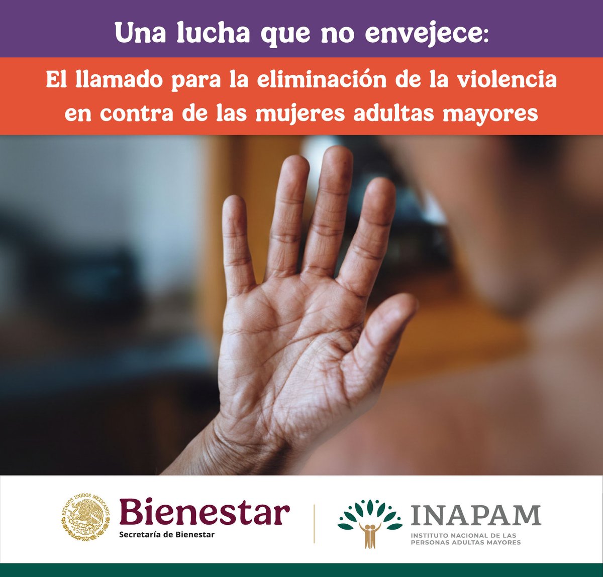 INAPAM's tweet image. Blog 👉 bit.ly/488fji4 

El #INAPAM trabaja para #Garantizar que las #MujeresAdultasMayores #Vivan con #Dignidad en entornos #Libres de #Violencia #25N #DíaNaranja
#DíaContraLaViolencia #IgualdadSustantiva
#EsTiempoDeMujeres #CeroToleranciaALaViolencia
#Denuncia