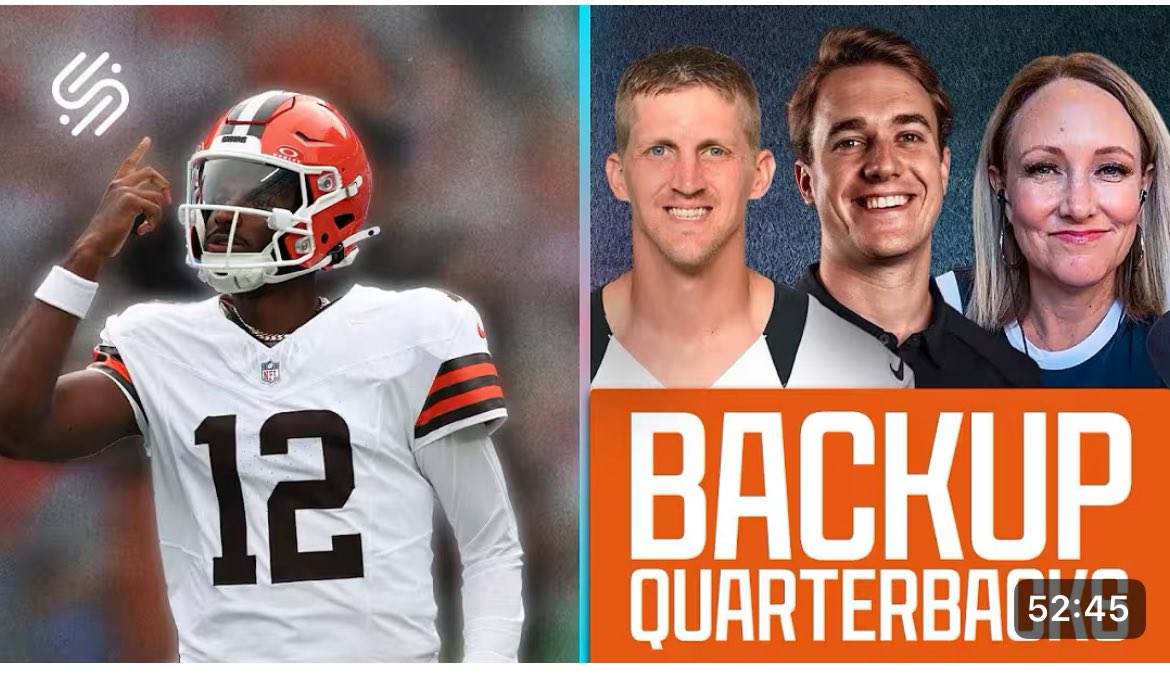 SumerSports's tweet image. Full Episode —&amp;gt; When backup QB’s start w/ @luke_mccown @lindsay_rhodes @sambruchhaus 

📺: youtube.com/live/M8rxsRsoX…
🍎: podcasts.apple.com/us/podcast/sum…
🟢: open.spotify.com/episode/2dyLQy…