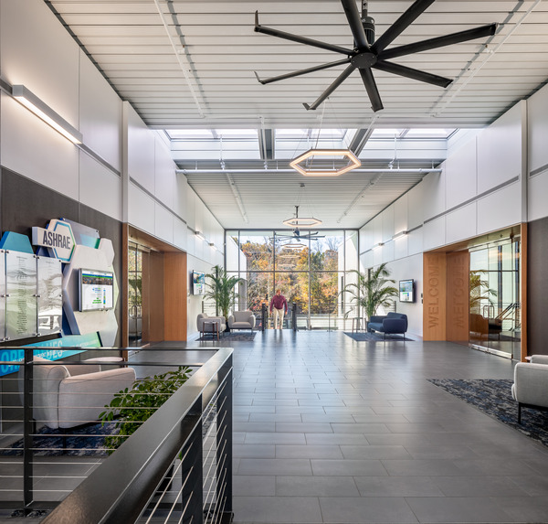 Introba_Inc's tweet image. ASHRAE’s HQ represents a practical path toward low-carbon design. 

Explore how this space was reimagined to support human comfort, energy performance, and global impact. ➡️ introba.com/work/projects/… 

#LivingSystems #NetZeroEnergy #ClimateResponsiveDesign #SustainableRetrofit