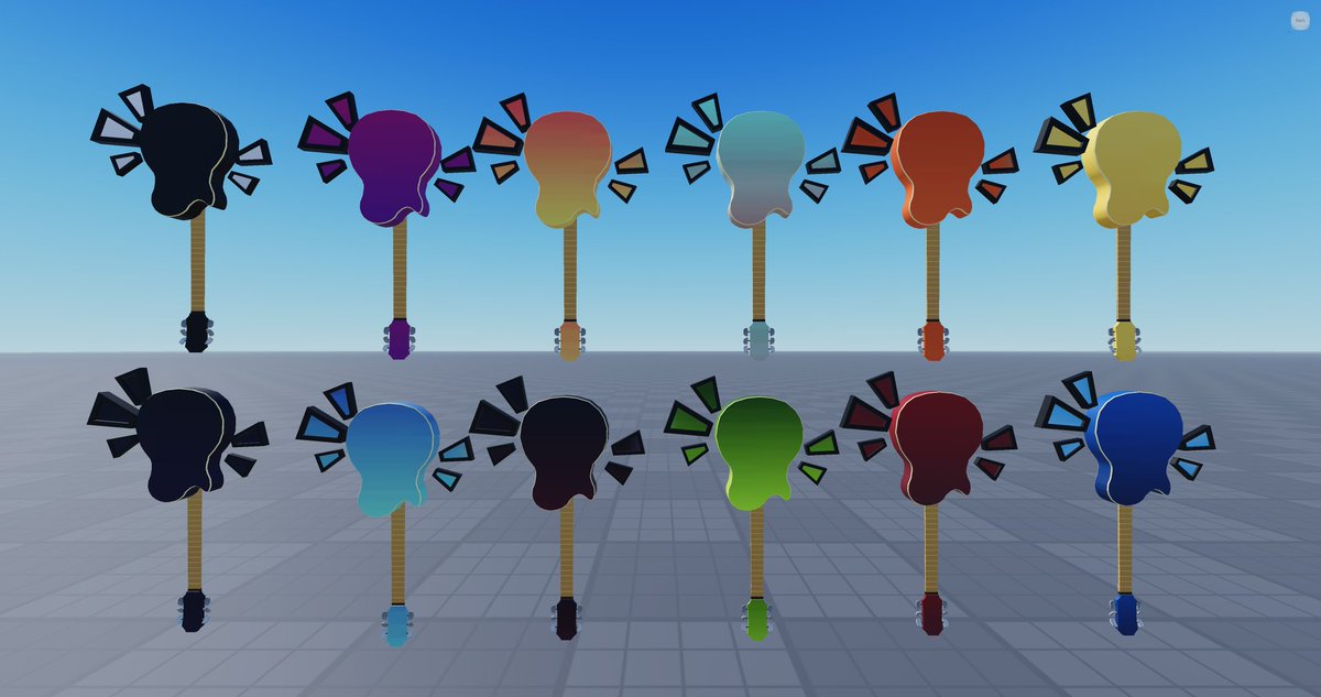 PsycicX07's tweet image. Guitars #ROBLOX #robloxdev #robloxdeveloper #robloxstudio
(If anyone is interested in buying, for a game or ugc DM me)