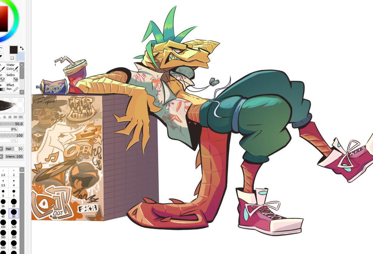 Tom_Topics's tweet image. #oc posing stuff