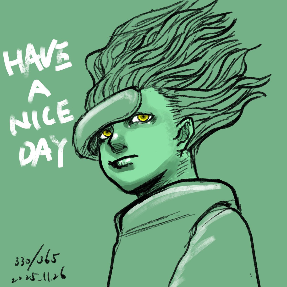 おはようございます☀ イメージが出ない時は手を動かす。 あとは