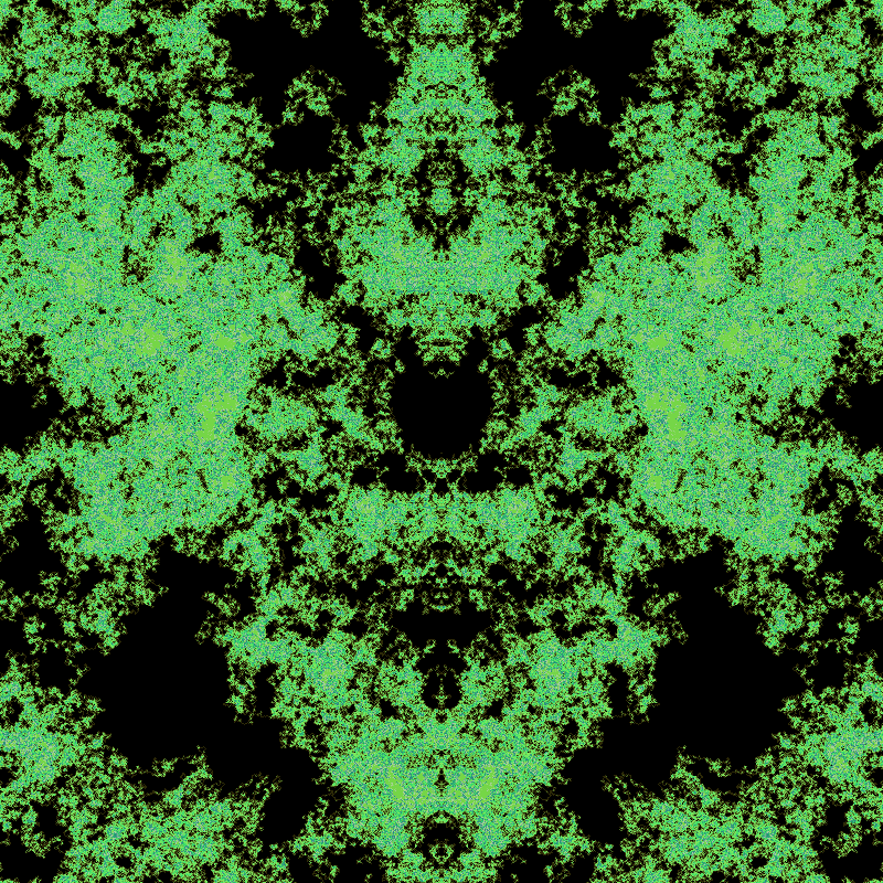 PatternRandom's tweet image. Mirrored palettewalk
iterations=1083403,levels=14,seed=1484782519,cols=6,c1=2d2a07,c2=86e75d,c3=3be36a,c4=21827d,c5=b1d4a4,c6=74d746