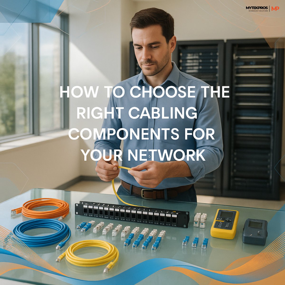 mytekpros's tweet image. Choosing the right cabling components ensures optimal network performance and reliability. 🌐🔌 Select quality cables, connectors, and tools to enhance connectivity.

#mytekpros #Surveillancesystem #computernetworks #ITservices #lowvoltage #securitysystems #technologyaudits