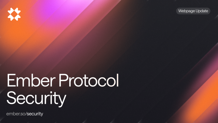 EmberProtocol_'s tweet image. Our new security page is live

We&apos;re fully audited by Ottersec, the same firm that audits giants like SUI, Tether, Solana &amp;amp; others

This audit + a lot more went into our vaults&apos; security; read more below ↓