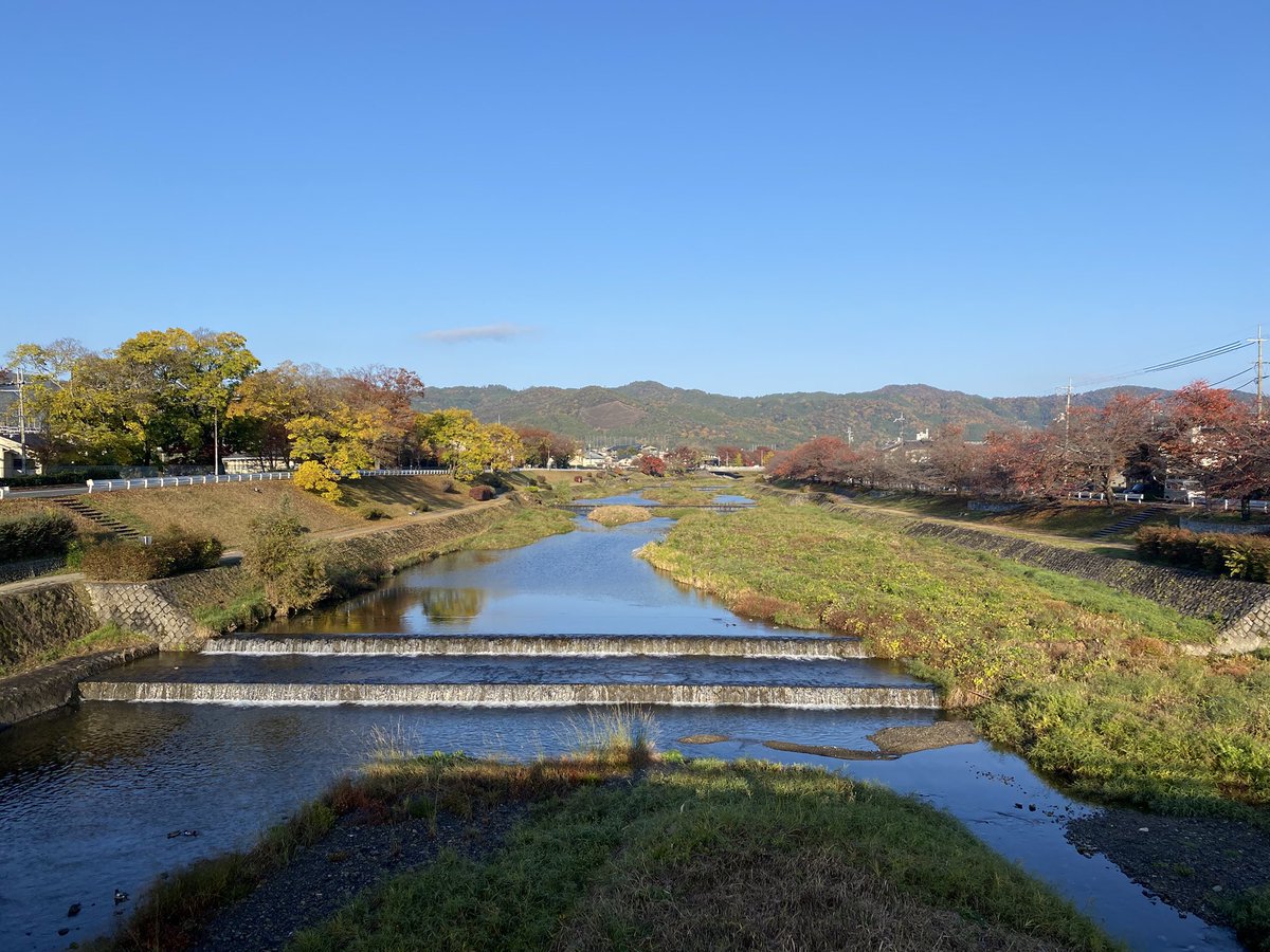 kamokamokai's tweet image. 今日の賀茂川。
2025年11月26日
#Kyoto #kyokamo #鴨川 #京都