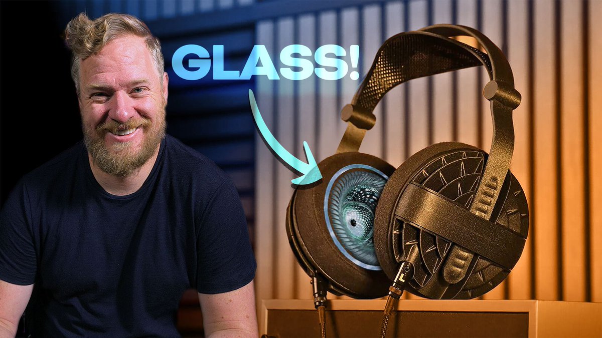 Morgan from head(amame) just built a new version of his 3D printed headphones - with GLASS speaker membranes! So I naturally wanted to get my hands on them and try them out. They didn't disappoint... Go watch on my YouTube channel!
