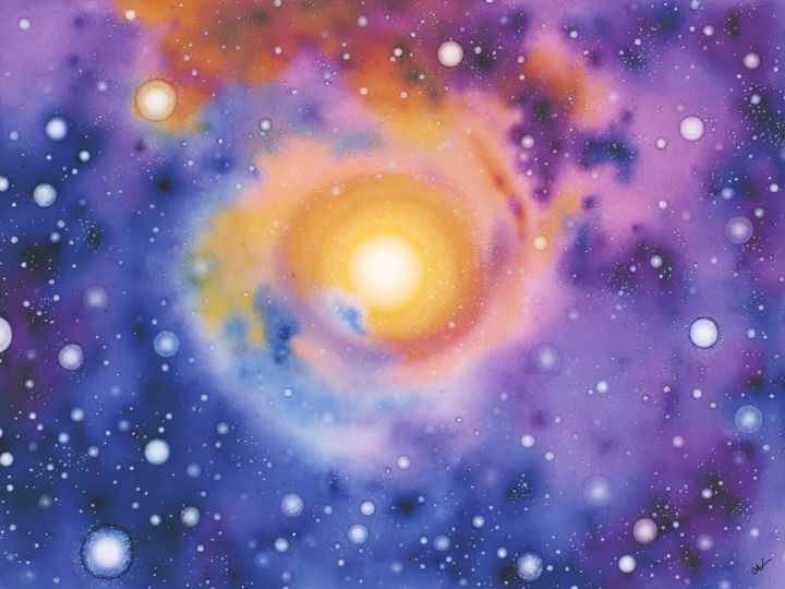 C_Autumn_Trapp's tweet image. Art of the Day! &quot;Stellar Nursery&quot;. Buy at: ArtPal.com/c_autumn_trapp…