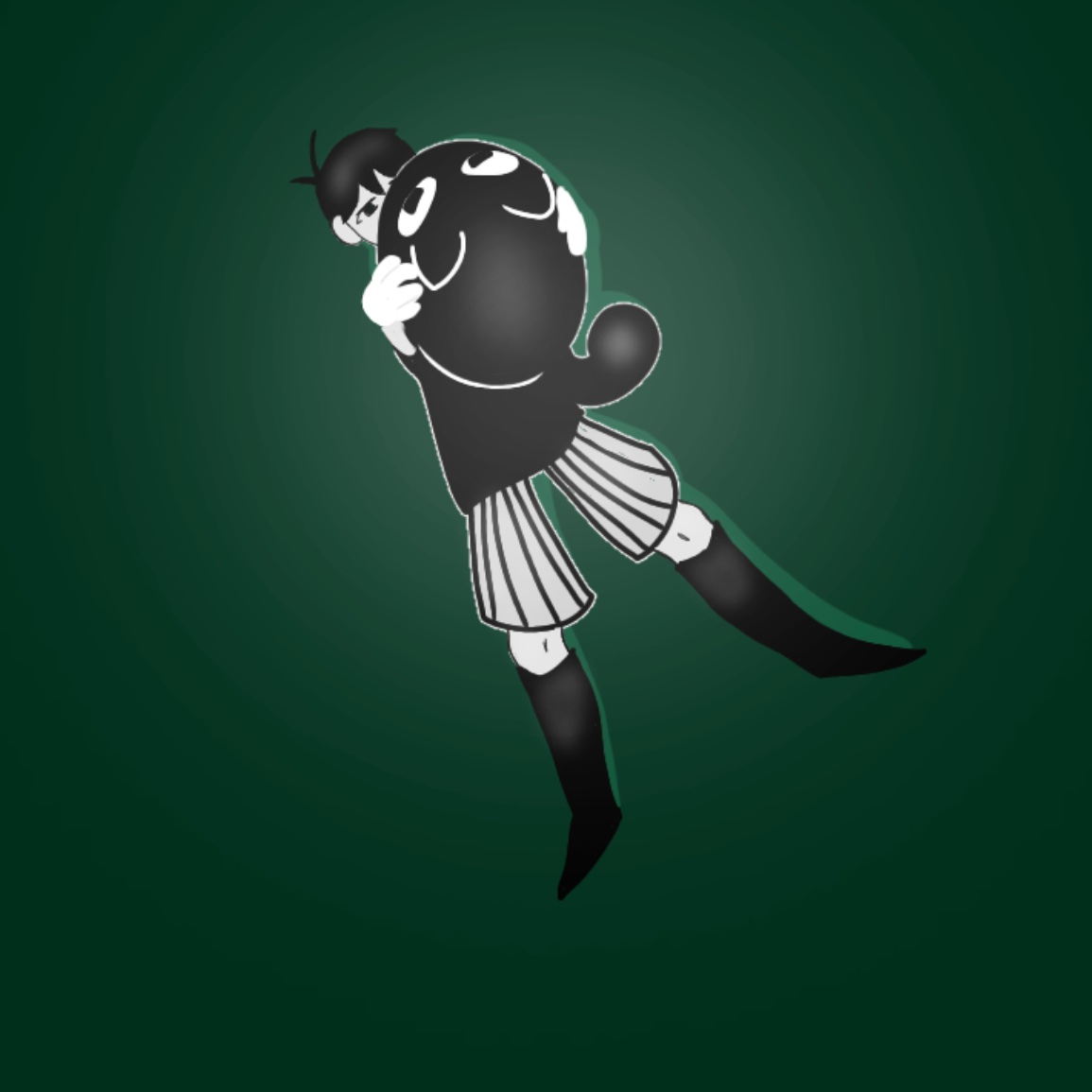 monoko1011's tweet image. really old omori art from 300 years ago its making me cry