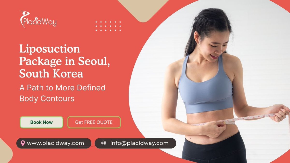 PlacidWay's tweet image. Fighting stubborn fat? Discover a $2,900 Liposuction Package in Seoul with PlacidWay by your side. Get free quote: placidway.com/package/7111/L… #plasticsurgery #cosmeticsurgery #placidway