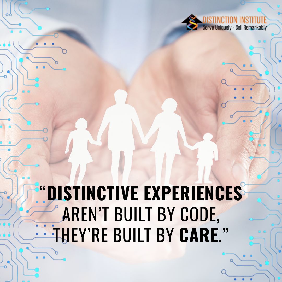 Have you noticed how digital experiences can feel the same lately? 🤔 
From websites to emails to ads, everything blends together. In a world where technology makes it easy to automate, it’s also easy to lose the human touch. That’s why creating distinctive experiences has never
