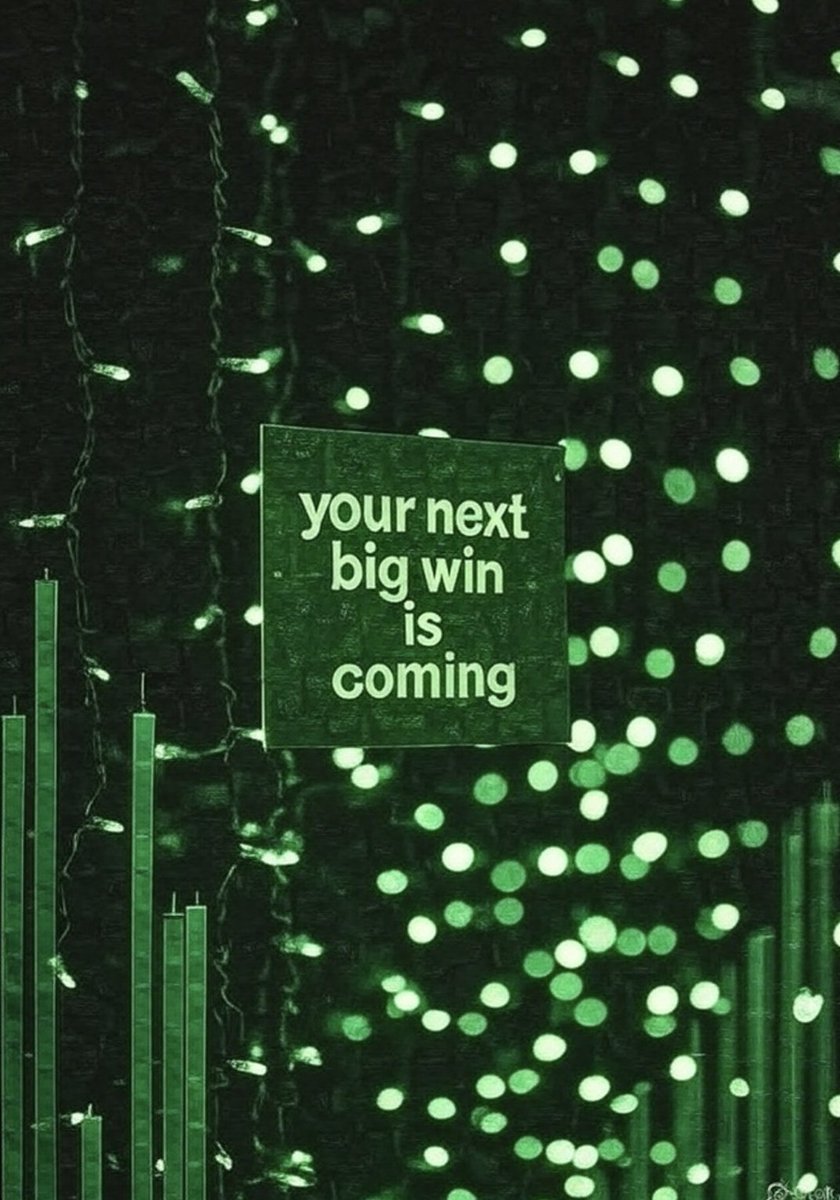 Manifest it. It's coming soon. You deserve it.