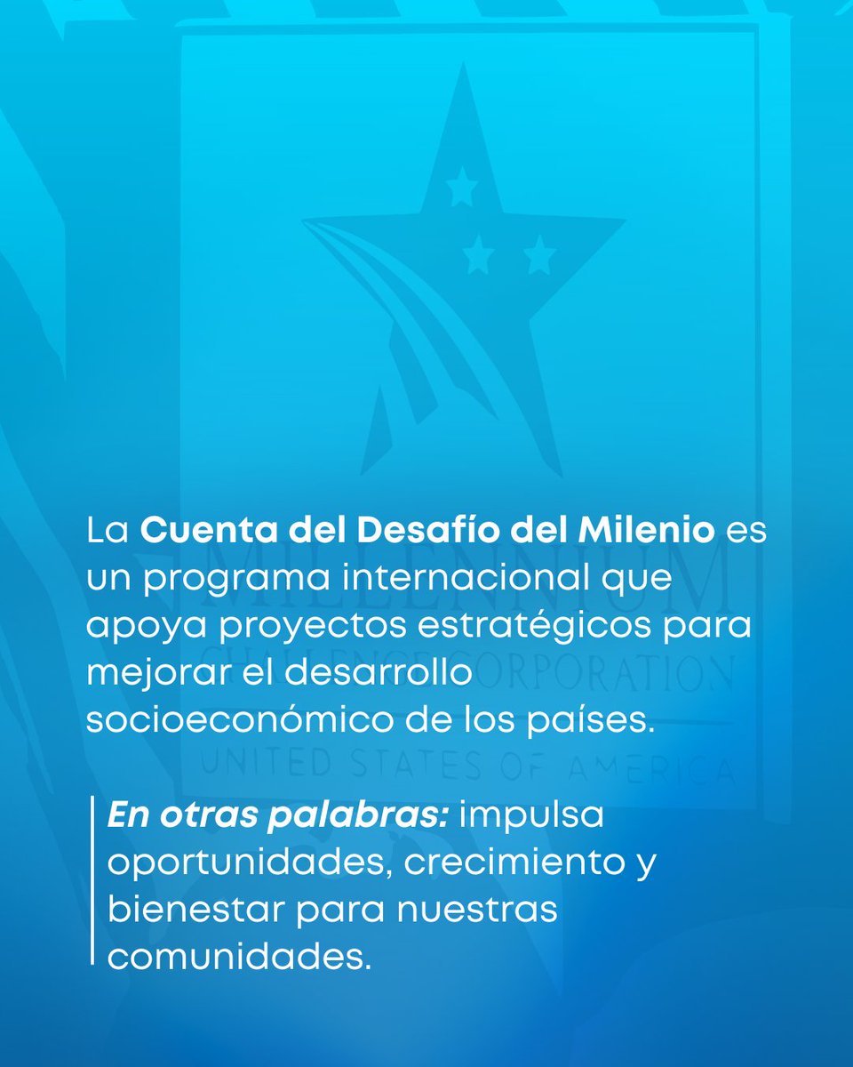 SECAPPH's tweet image. #SECAPPHInforma ​ ¡LOGRO HISTÓRICO PARA HONDURAS! 🇭🇳

​Tras 16 años, el país es nuevamente elegible para la Cuenta del Desafío del Milenio (MCC).

​Este es un triunfo de la gestión de la Presidenta Xiomara Castro. Recuperar la elegibilidad para los fondos MCC no es solo un logró…