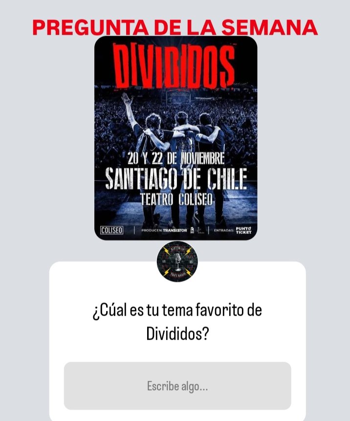 ElProfeRocker's tweet image. PREGUNTA DE LA SEMANA

Espero tus respuestas en las historias:
instagram.com/elproferocker.