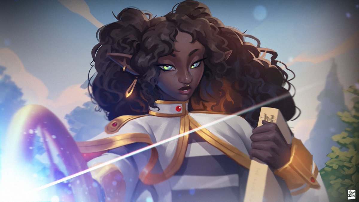 Neonzitos's tweet image. Como prometido !
A mensageira do além.