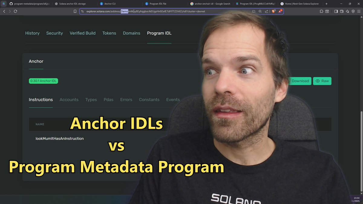 Anchor IDL과 Program Metadata Program 비교