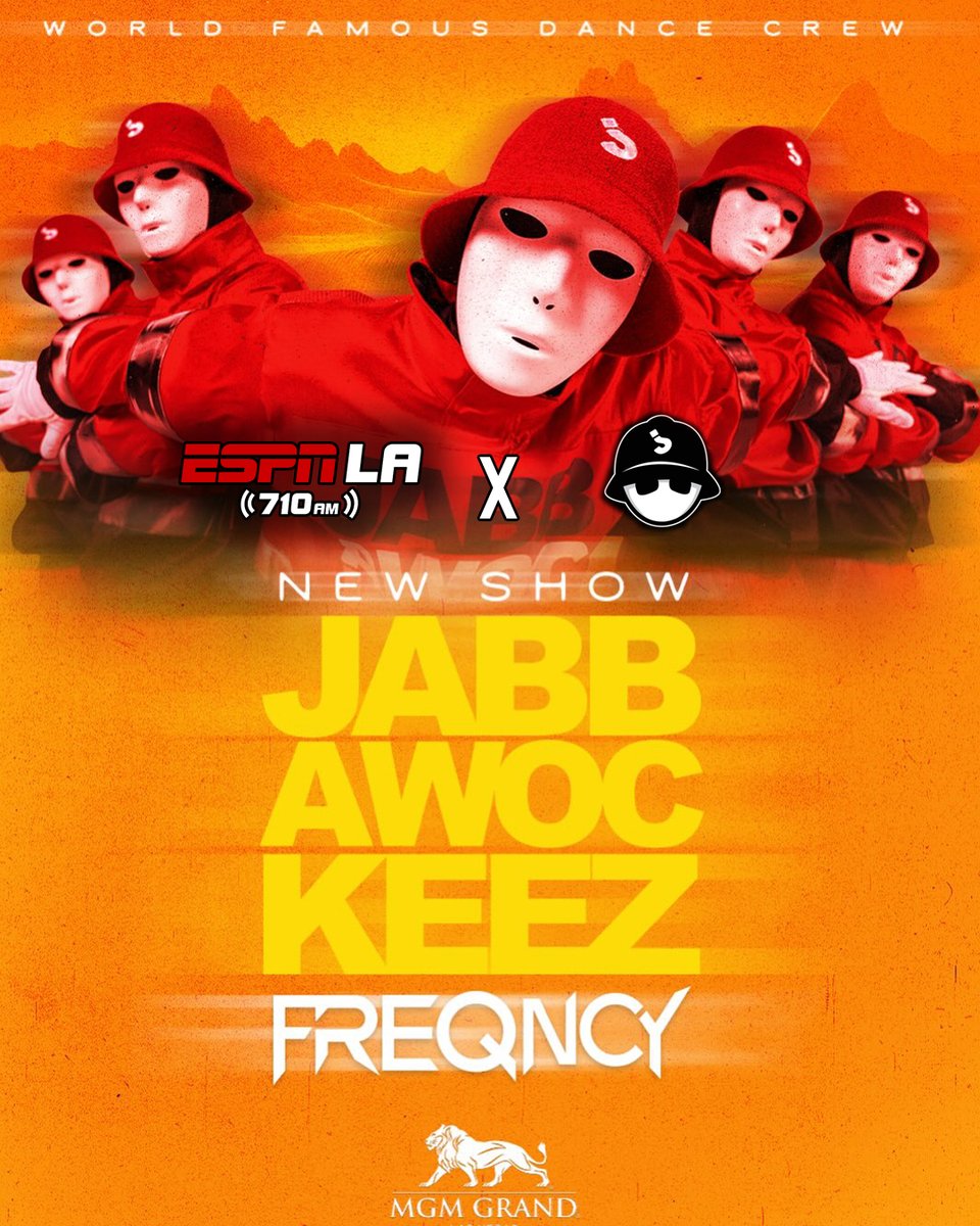 .<a href="/JABBAWOCKEEZ/">JABBAWOCKEEZ</a> TICKET GIVEAWAY (1x pair per hour) ‼️ - Tune in LIVE to the <a href="/DMarcoFarr1/">Baby Whale</a> and <a href="/TravisRodgers/">Travis Rodgers</a> show on ESPN LA ⤵️

📺: youtube.com/live/hwidxbBFT…
📲: ESPN LA app
📻: 710 AM