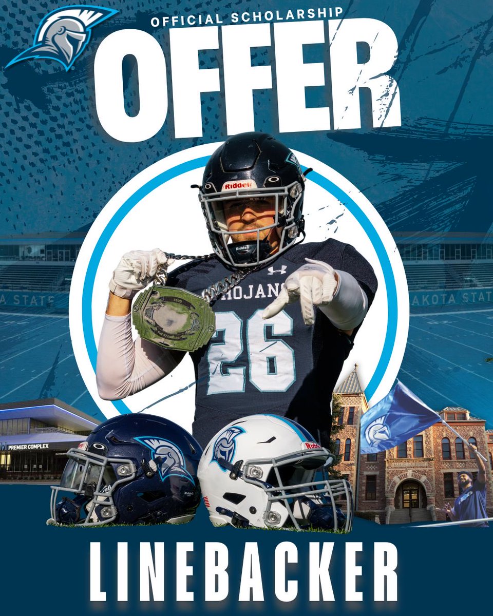 Blessed to receive an offer to play football at Dakota State! <a href="/DakSt8Football/">Josh Anderson 🇺🇸</a> <a href="/DSUFootball/">Dakota State University Football</a> <a href="/StMaryFB/">St Mary Cardinal Football</a>