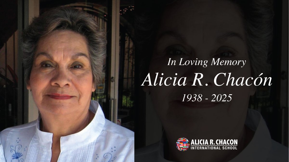 YsletaISD's tweet image. In honor of the incomparable Alicia R. Chacon, whose lifelong service and commitment to education inspired generations across Ysleta ISD, El Paso and beyond. Her namesake international school stands as a lasting tribute to her vision, courage &amp;amp; love for community.