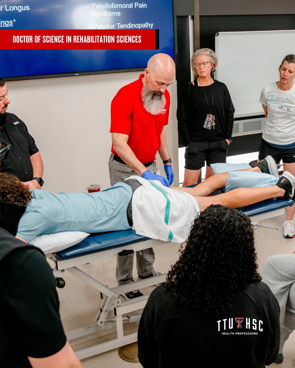 The TTUHSC Doctor of Science (Sc.D.) in #RehabilitationSciences is a post professional terminal doctoral degree designed for the you the practicing clinician. Learn more: f.mtr.cool/ehtfqwkznm