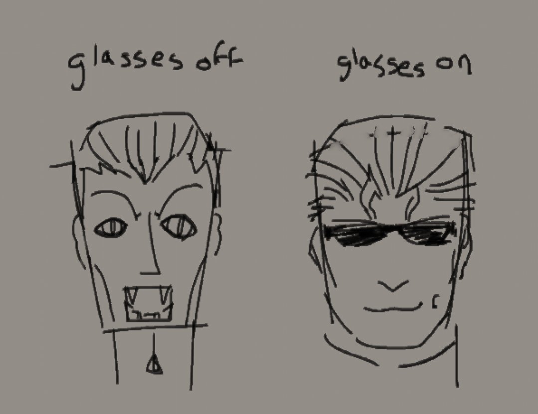 this is how it feels every time i see wesker take off his glasses, that ghoulish glare... he needs to glue those shades on #albertwesker