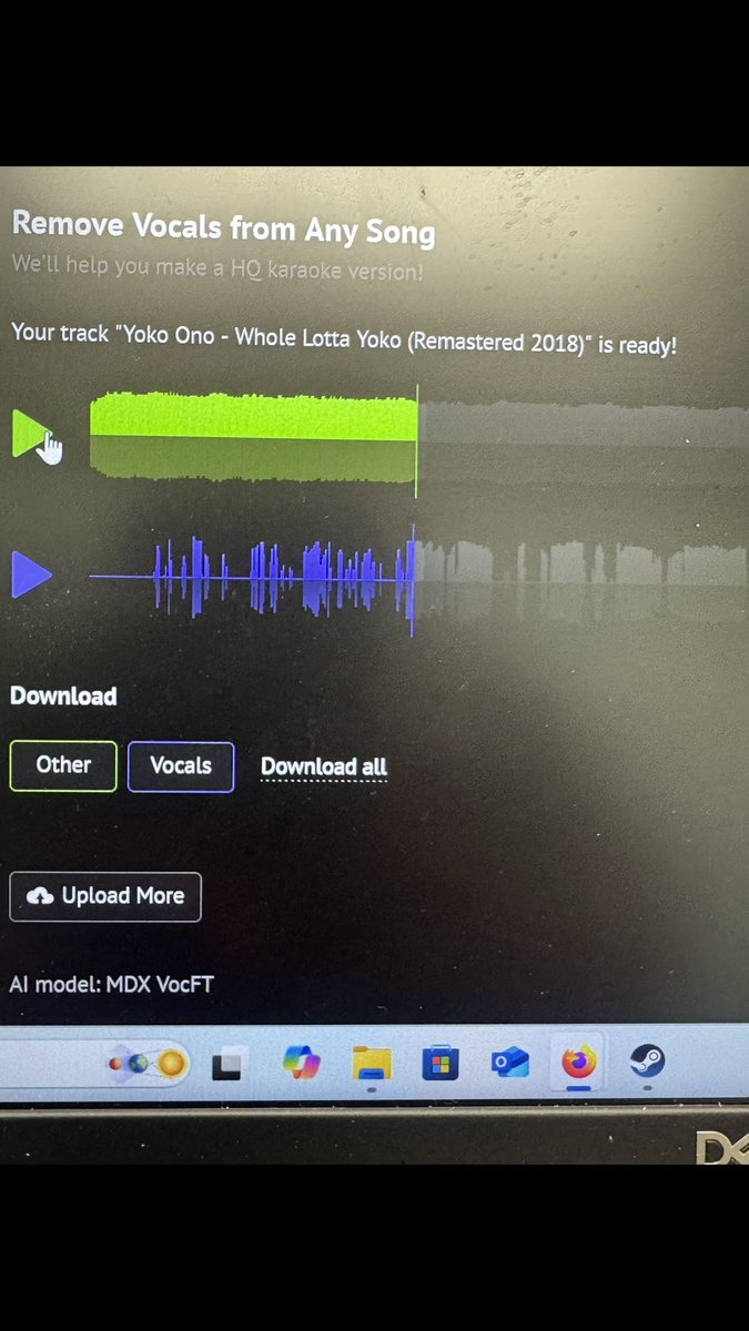floydylan's tweet image. Sometimes, a song is better without the vocals… if you can call it “vocals”