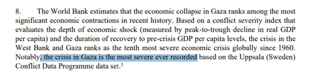 thedecoderx's tweet image. If there was any doubt the UN and the current system of international law (UN Charter, ICC, ICJ, Geneva Conventions, etc.) should be disbanded, this should remove that doubt. The UN itself views the economic collapse in Gaza as “the most severe ever recorded”. At the same time,…
