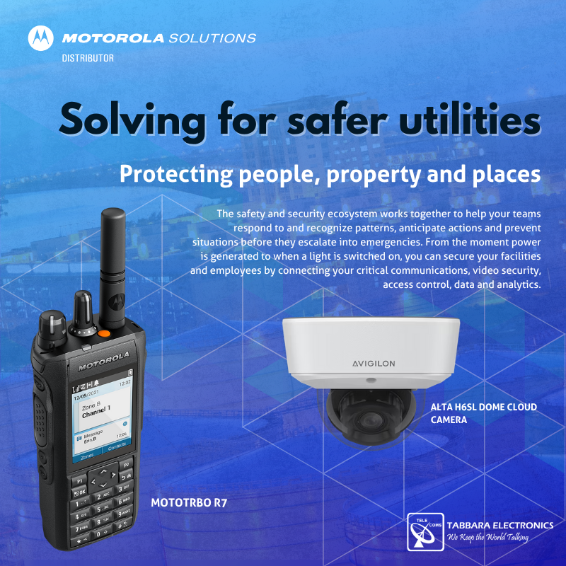 tabbarallc's tweet image. Whether it’s remote monitoring for intrusion or theft, IP-rated communications for the harshest conditions. 

#TabbaraElectronics #motorolaSolutions #avigilon #abudhabi #dubai #Mototrbor7 #altahs6l #middleeast #uae #solvingforsafer
#ملتزمون_ياوطن
#نتصدر_المشهد