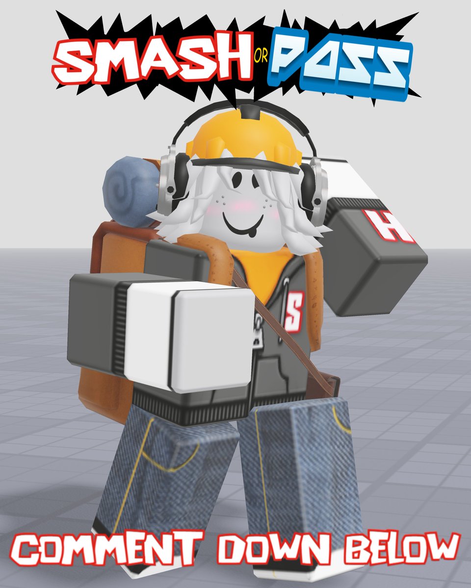 Gogoorp's tweet image. Smash or Pass: ROBLOX EDITION
Day 25: Builderfan
#ROBLOX #robloxfanart #robloxart #sewh #somethingevilwillhappen #builderfan #smashorpass #Smashorpassrobloxedition