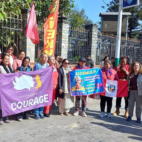 kadiniekk's tweet image. 📍Nepal&apos;de Dünya Kadın Konferansı&apos;ndayız!
✊25 Kasım eylemi gerçekleştirildi...
✌İEKK olarak Enternasyonal Emekçi Kadın Komisyonu (PİA) ile ortak kadına yönelik şiddetin kaynağının kapitalizm olduğu vurgulayan bir konuşma gerçekleştirdik.
#wwc #worldwomanconference #25N #25K25