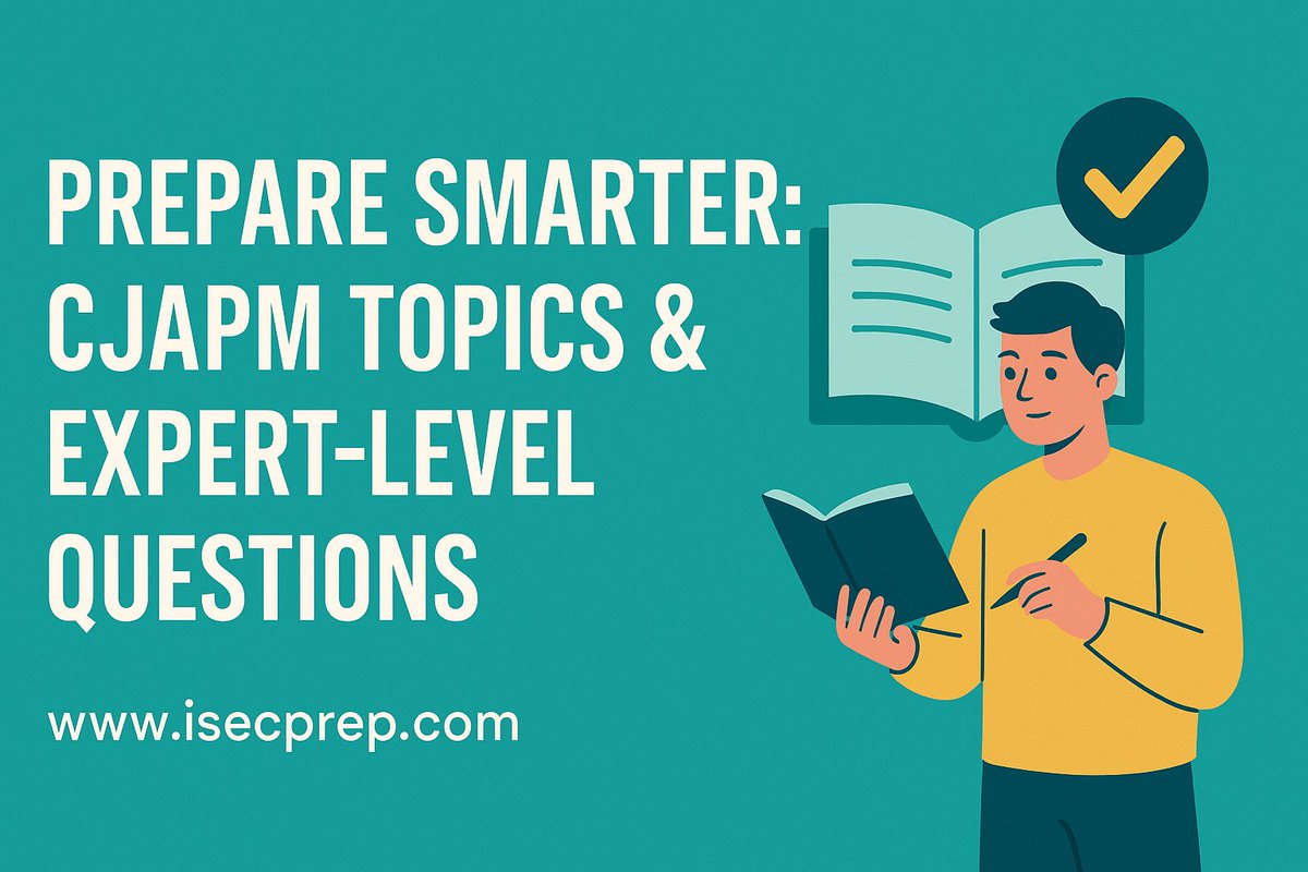 isecprep's tweet image. The CJAPM Certification is opening new opportunities for future Agile leaders. This detailed breakdown explores the exam structure, important topics, and the types of questions candidates should expect.

isecprep.com/cjapm-certific…

#CJAPM #IAPM #AgileProjectManagement #TrendingNow