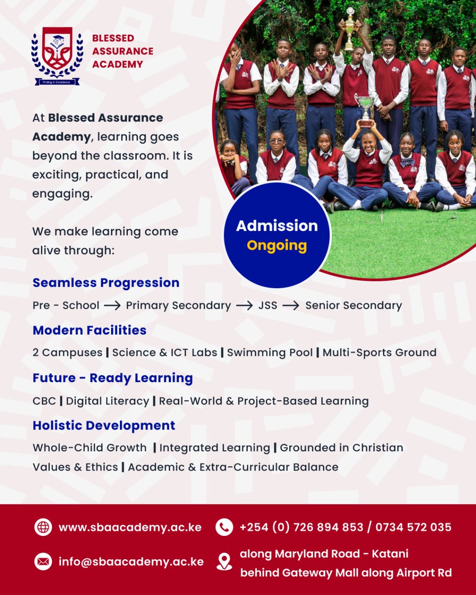 buzzbust's tweet image. The Innovation-Focused Learning Program helps learners become curious thinkers, confident creators, and transformational leaders who understand how to solve real challenges. #BlessedAssuranceAcademy Priding In Excellence