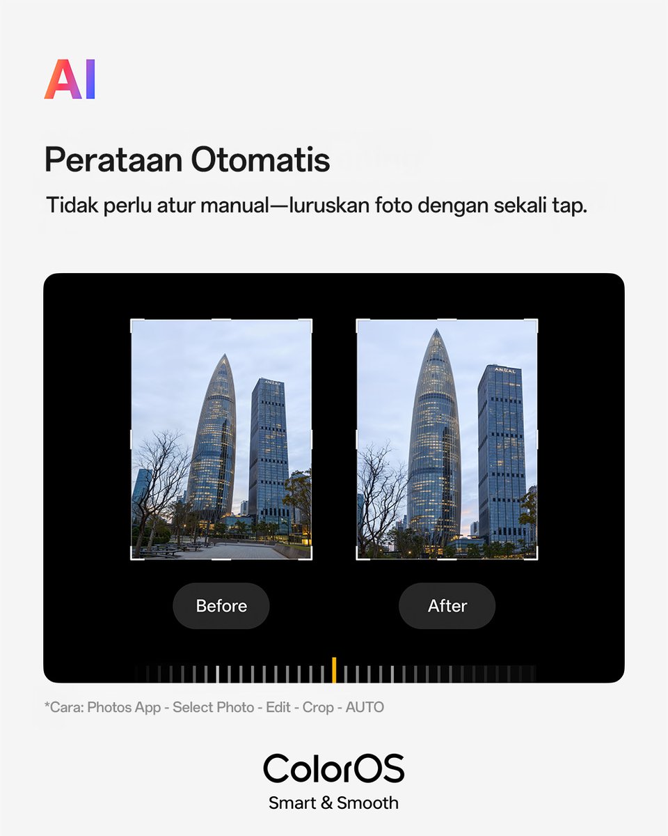OPPOIndonesia's tweet image. Simak juga fitur tambahan dan perangkat yang mendukung #OPPOColorOS16 di slide akhir ya, O-Fans!

#MoreColorEveryMonth