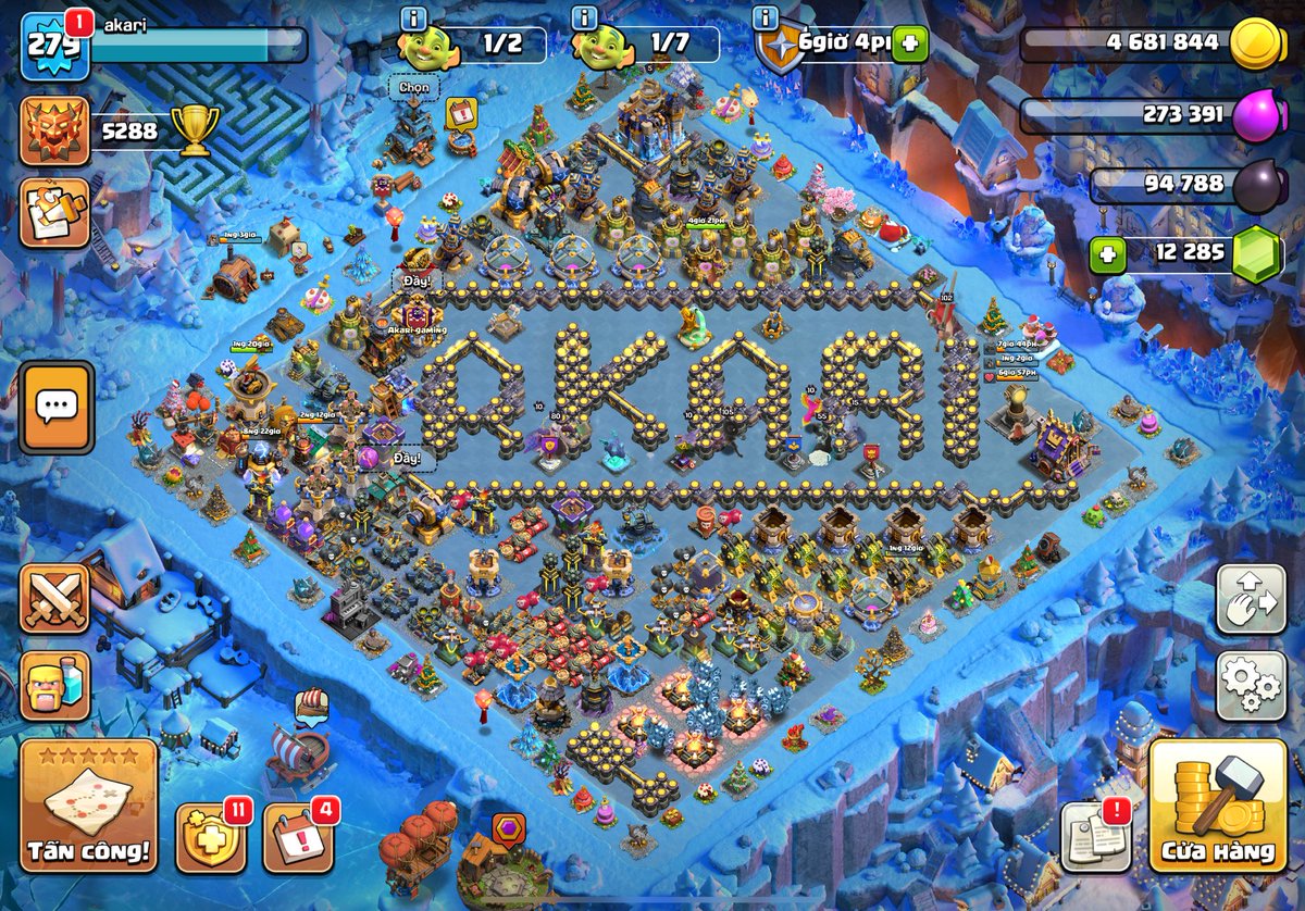 GamingAkari's tweet photo. All I Want For Christmas Is You 😍
#TheRealTownHall 
@ClashofClans https://t.co/3NXVoHMfoW