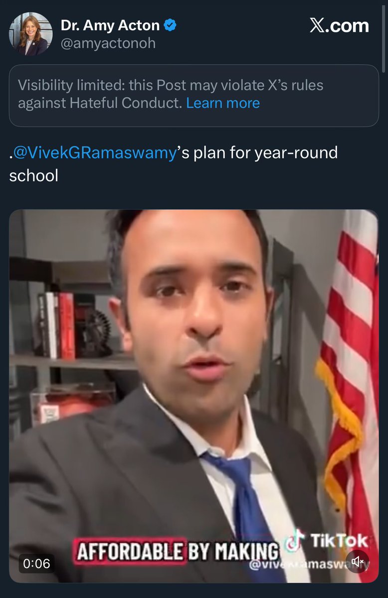 WokeCapital's tweet image. Lmao this site is so J33T3D that the hindoos were able to coordinate a visibility limitation on the Ohio (D) candidate for simply reposting a clip of their co-ethnic accurately depicting his turd world views.

What a disaster Vivek is for the GOP.
