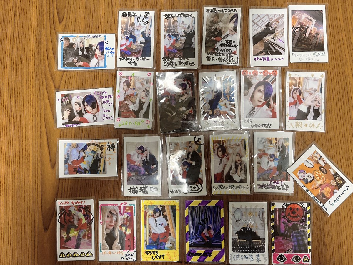 VIPすぎるチェキ量 たのしかった記憶〜‼️‼️‼️‼️‼️(またぜったい