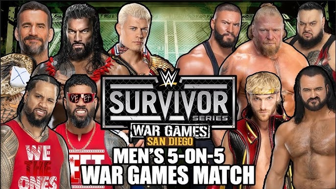 steviebreech's tweet image. WWE SURVIVOR SERIES 2025 - Men&apos;s War Games youtu.be/8cegWfMGZiw?si… via @YouTube