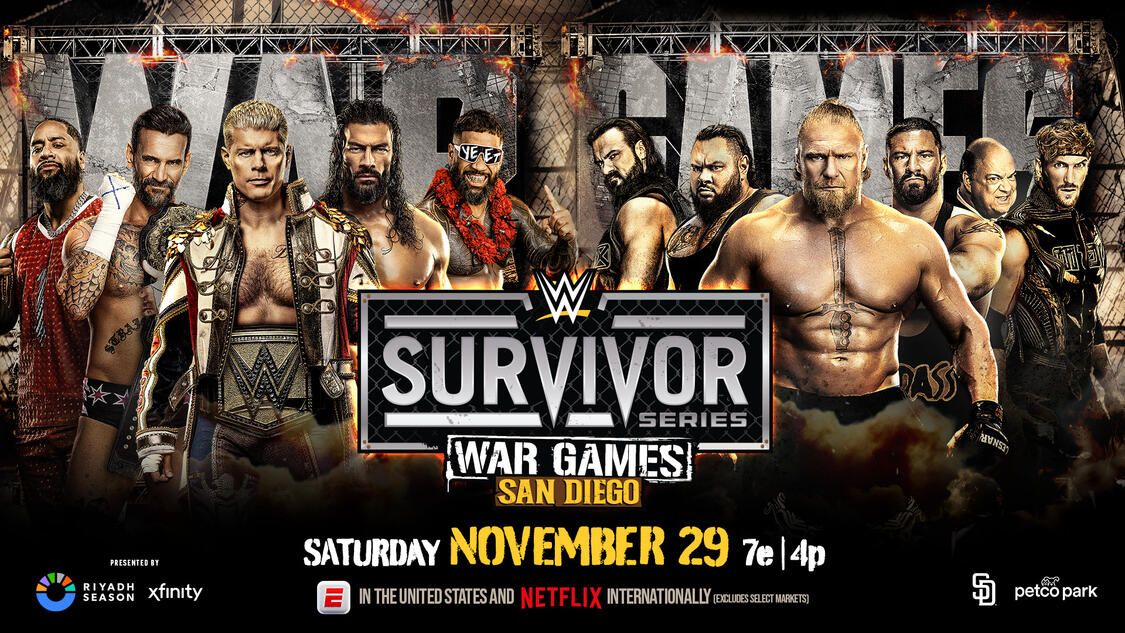 steviebreech's tweet image. WWE SURVIVOR SERIES 2025 - Men&apos;s War Games youtu.be/8cegWfMGZiw?si… via @YouTube