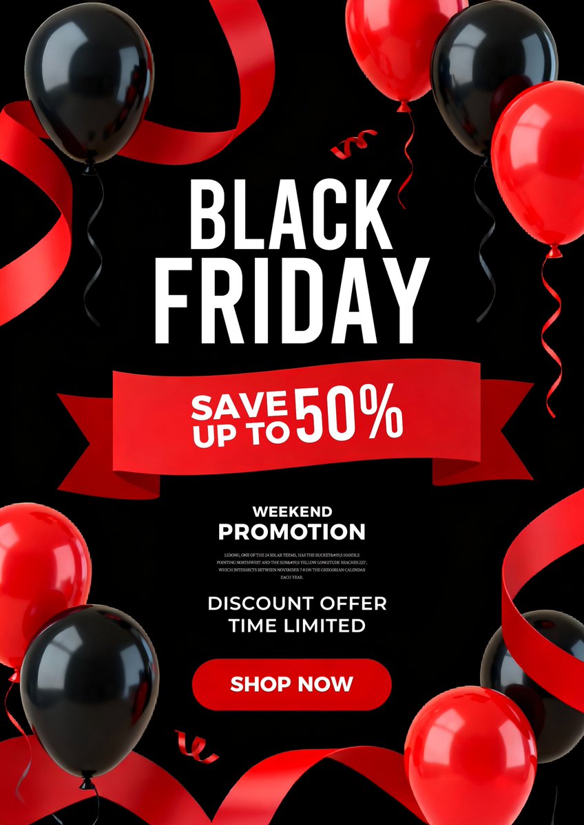 pikbest's tweet image. 🥳Black Friday is almost here！

So here’s a sharp pack of poster resources to boost your promos and campaigns.Fuel your next big push.  

📌Explore Black Friday now:  
pikbest.com/so/black-frida… 

#BlackFriday #BlackFriday2025 #DesignAssets #MarketingDesign #SaleSeason