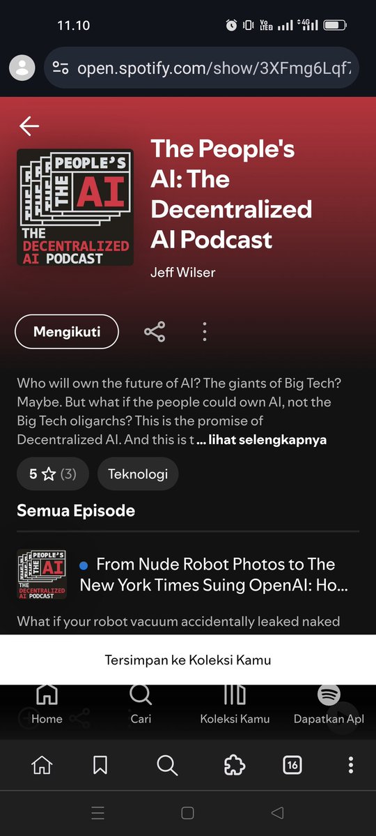 rinadini502's tweet image. Follow all the podcasts to find out what Al and the future at VANA

Find out: app.vana.org #datarevolution

Try app.vana.com

#datarevolution

@vana