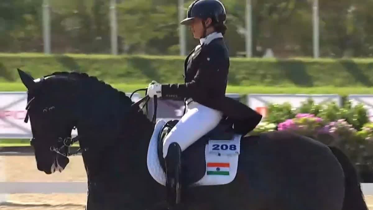 भारत ने एशियन इक्वेस्ट्रियन चैंपियनशिप 2025 में जीता सिल्वर, थाईलैंड में दिव्यकृति टीम की ऐतिहासिक उपलब्धि etvbharat.com/hi/state/india… 
<a href="/SinghDivyakriti/">Divyakriti Singh Rathore</a>